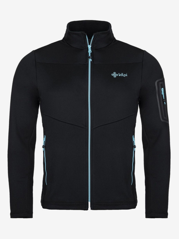 Kilpi Pánska funkčná mikina Kilpi TEAM FLEECE-M čierna