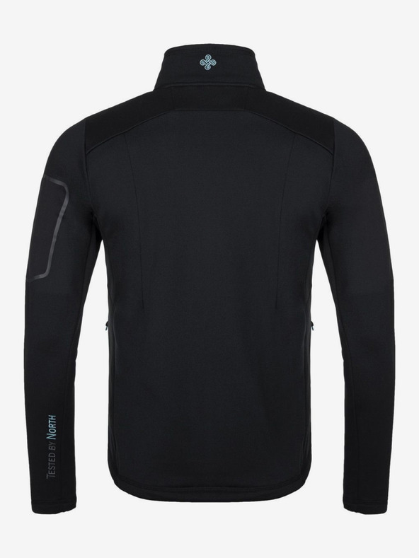 Kilpi Pánska funkčná mikina Kilpi TEAM FLEECE-M čierna