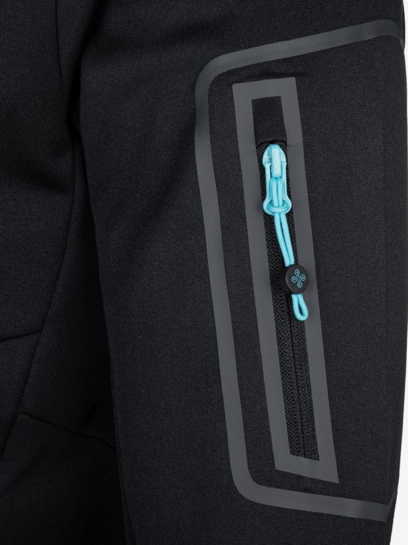 Kilpi Pánska funkčná mikina Kilpi TEAM FLEECE-M čierna