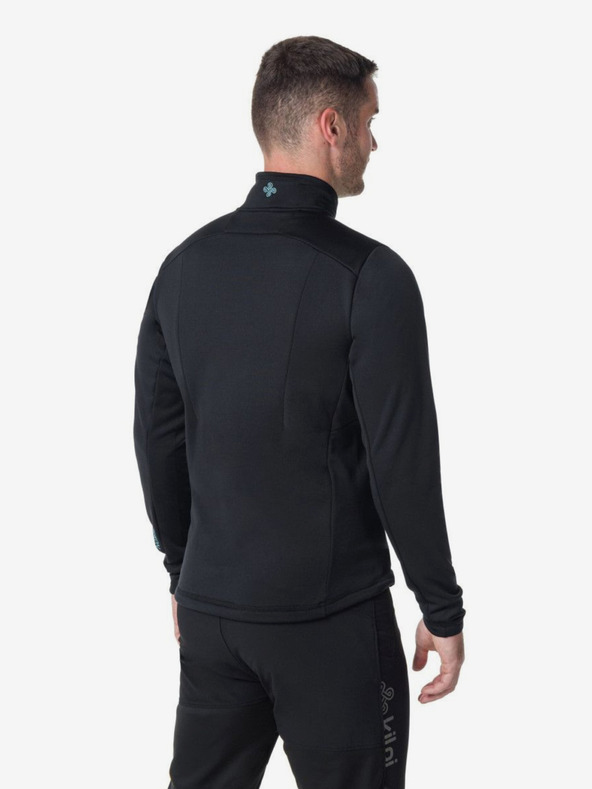 Kilpi Pánska funkčná mikina Kilpi TEAM FLEECE-M čierna