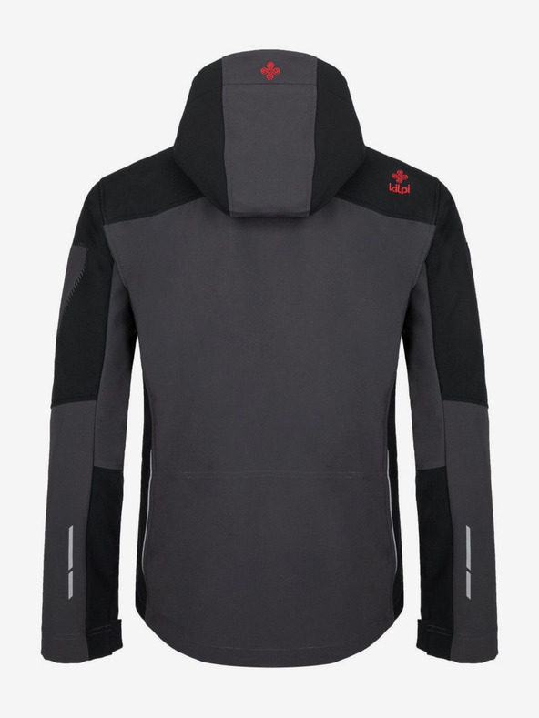 Kilpi Tmavo šedá pánska softshellová bunda Kilpi PRESENA-M