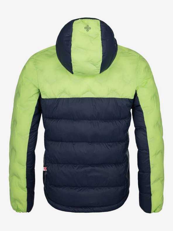 Kilpi Čierno-zelená pánska zateplená bunda Kilpi Tevery-M