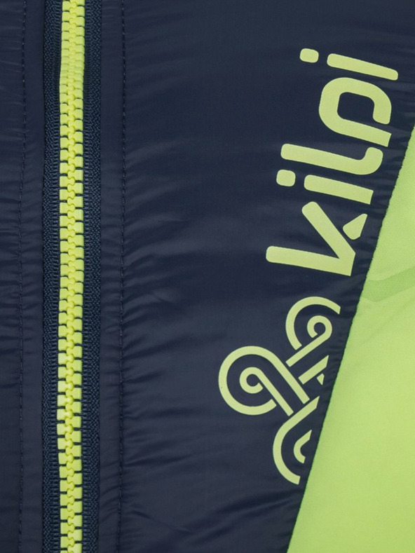 Kilpi Čierno-zelená pánska zateplená bunda Kilpi Tevery-M