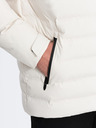 Ombre Clothing Krémová pánska prešívaná zimná bunda Ombre Oblečenie