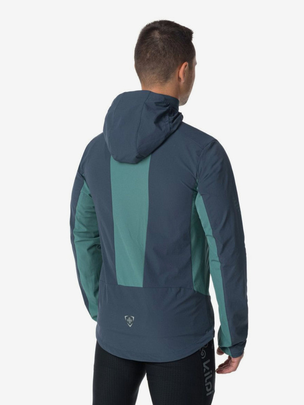 Kilpi Petrolejová pánska softshellová bežecká bunda Kilpi Balans-M