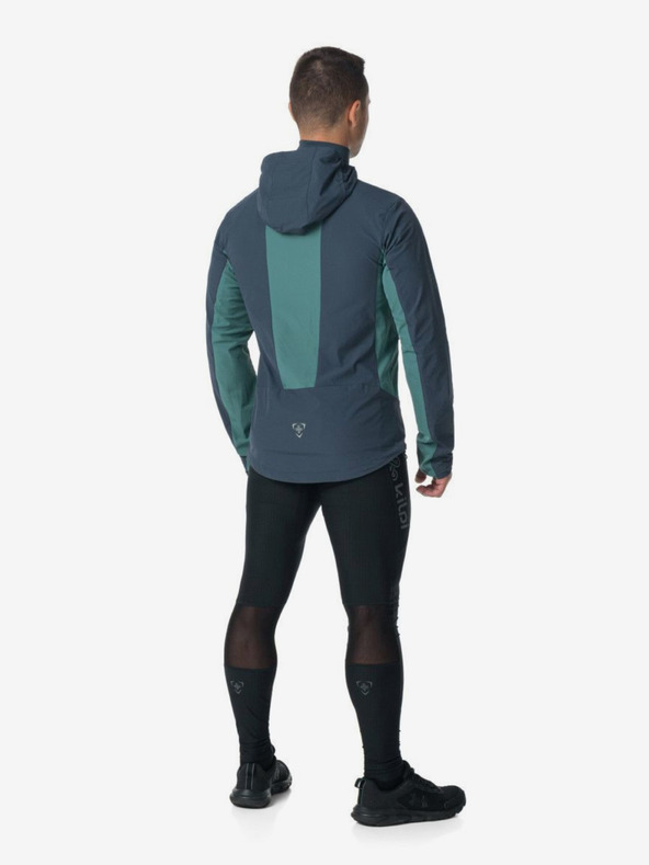 Kilpi Petrolejová pánska softshellová bežecká bunda Kilpi Balans-M