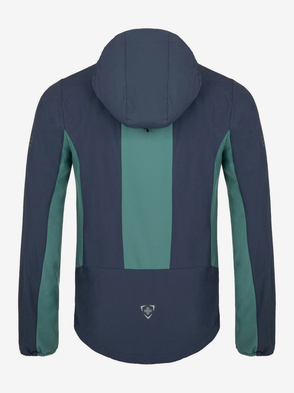 Kilpi Petrolejová pánska softshellová bežecká bunda Kilpi Balans-M