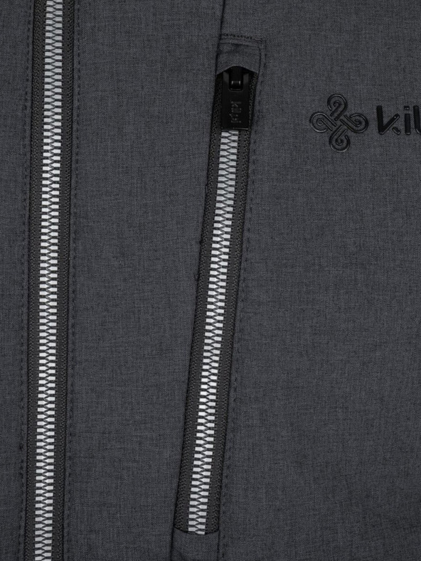 Kilpi Šedo-čierna pánska zimná bunda Kilpi Torres-M