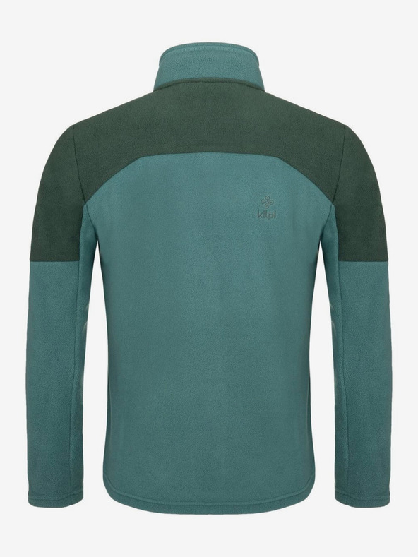 Kilpi Tmavozelená pánska flísová mikina Kilpi Glander-M