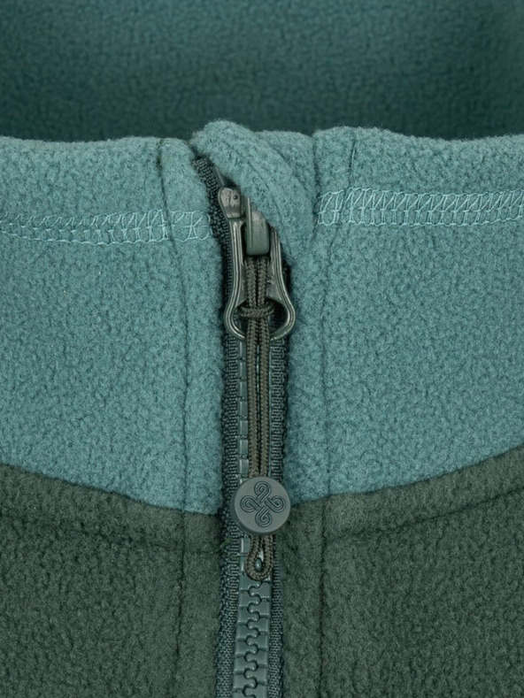 Kilpi Tmavozelená pánska flísová mikina Kilpi Glander-M