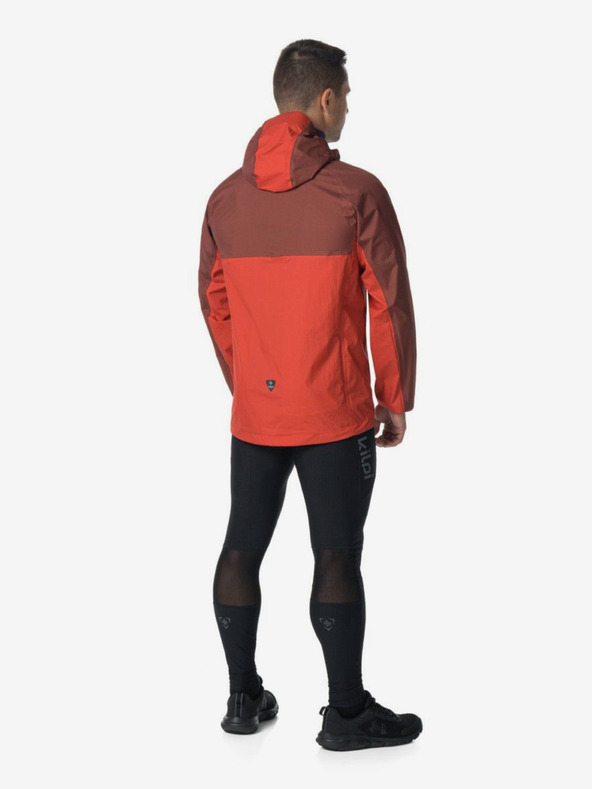 Kilpi Červená pánska outdoorová bunda Kilpi HURRICANE-M