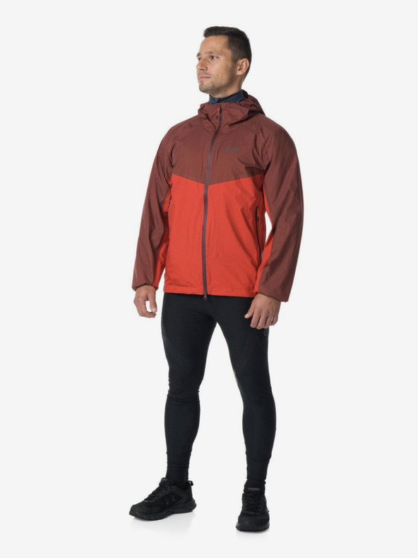 Kilpi Červená pánska outdoorová bunda Kilpi HURRICANE-M