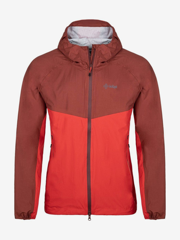 Kilpi Červená pánska outdoorová bunda Kilpi HURRICANE-M