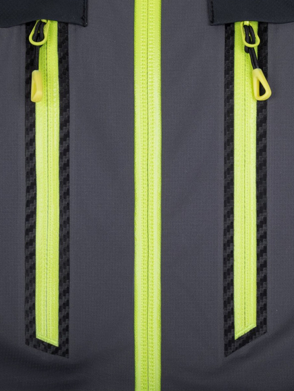 Kilpi Tmavosivá pánska nepremokavá outdoorová bunda Kilpi HASTAR-M