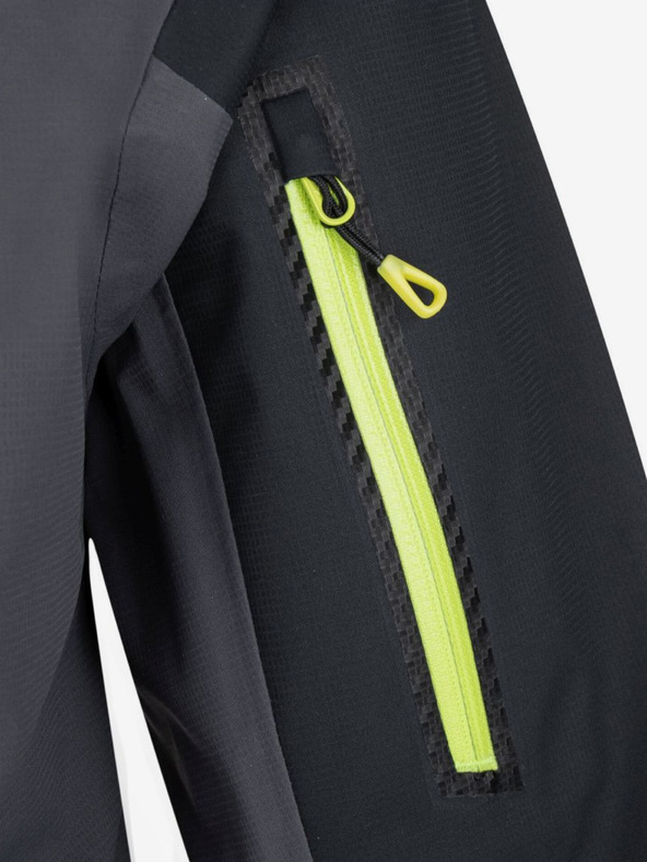 Kilpi Tmavosivá pánska nepremokavá outdoorová bunda Kilpi HASTAR-M