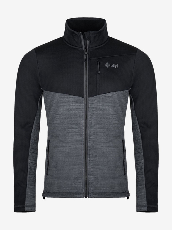Kilpi Čierna pánska športová mikina Kilpi ERIN-M