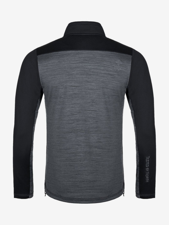 Kilpi Čierna pánska športová mikina Kilpi ERIN-M