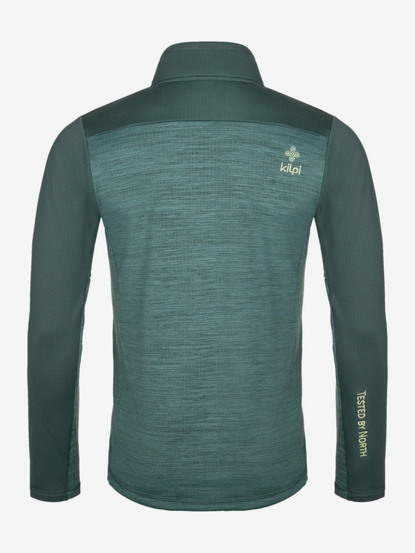 Kilpi Tmavozelená pánska športová mikina Kilpi ERIN-M