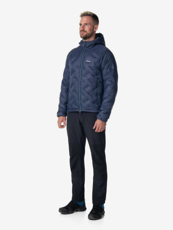 Kilpi Tmavomodrá pánska páperová bunda Kilpi Albert-M