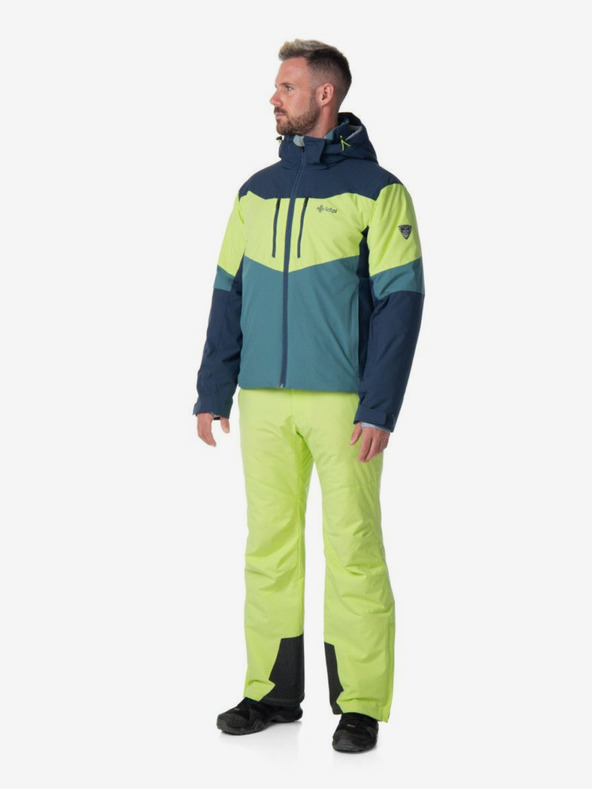Kilpi Zeleno-modrá pánska lyžiarska bunda Kilpi Sion-M