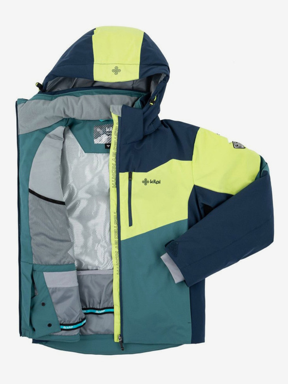 Kilpi Zeleno-modrá pánska lyžiarska bunda Kilpi Sion-M