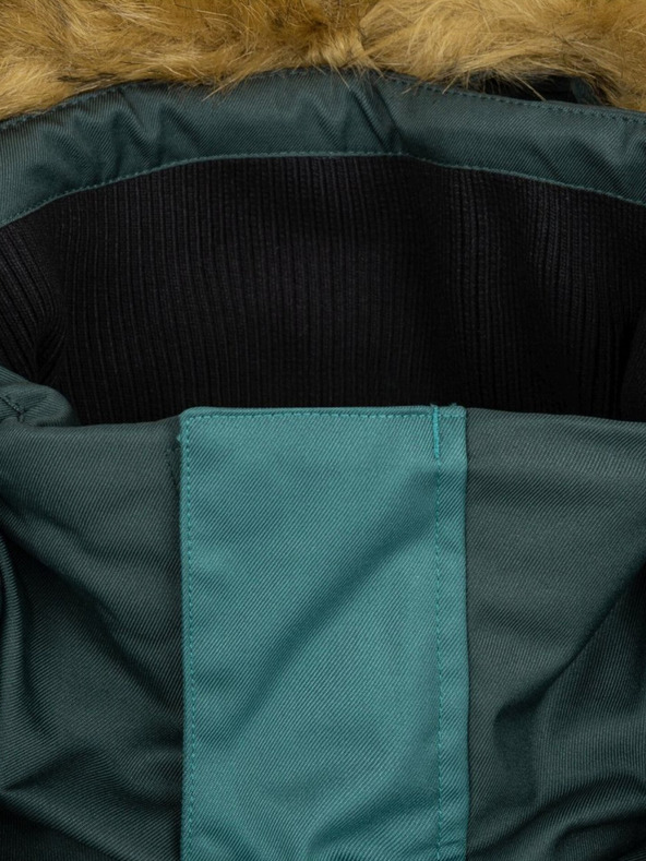 Kilpi Benzínová pánska zimná bunda s umelou kožušinou Kilpi ALPHA