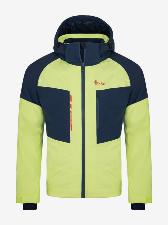 Kilpi Neónovo zelená pánska lyžiarska bunda Kilpi Taxido-M