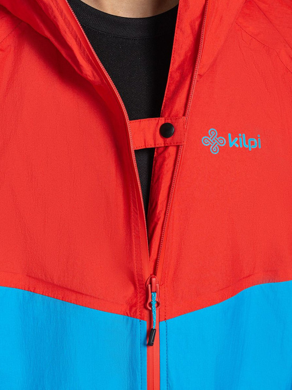 Kilpi Modro-červená pánska športová bunda Kilpi Hurricane-M