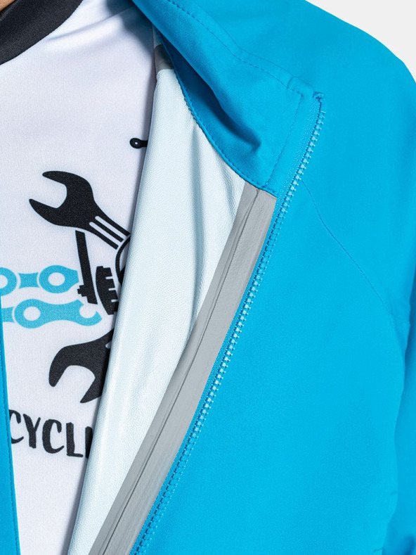 Kilpi Modrá pánska cyklistická bunda Kilpi Rainar-M
