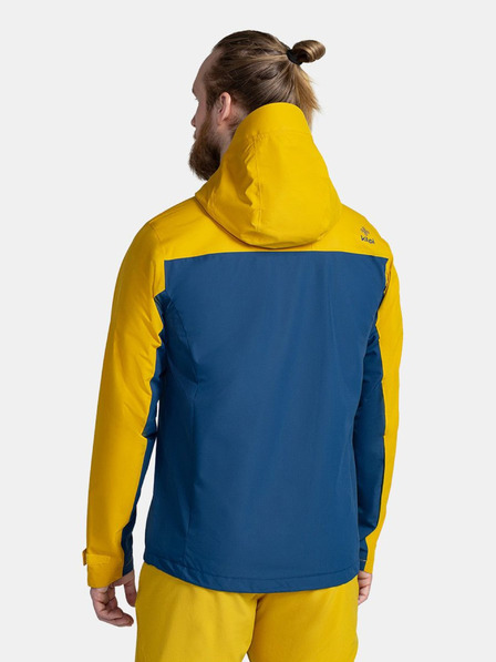 Kilpi Modro-žltá pánska outdoorová bunda Kilpi SONNA-M