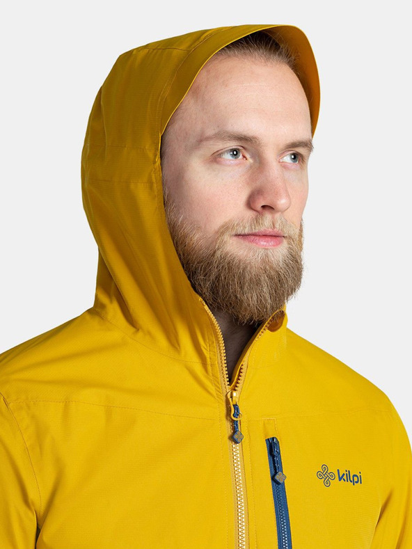 Kilpi Modro-žltá pánska outdoorová bunda Kilpi SONNA-M