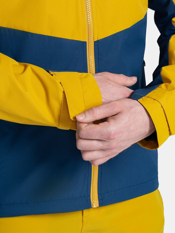 Kilpi Modro-žltá pánska outdoorová bunda Kilpi SONNA-M