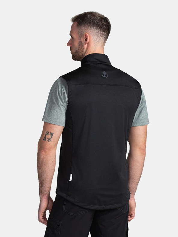 Kilpi Čierna pánska softshellová bunda Kilpi RIELLO-M