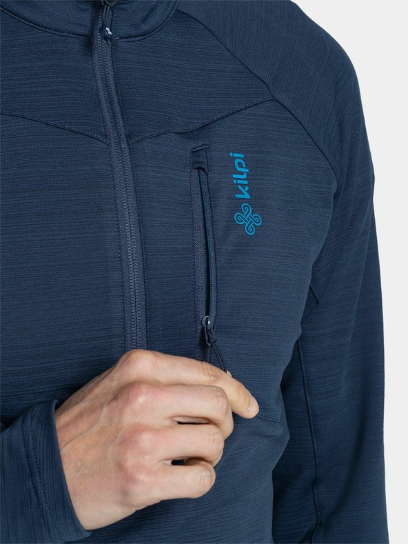 Kilpi Tmavomodrá pánska športová mikina Kilpi Montale-M