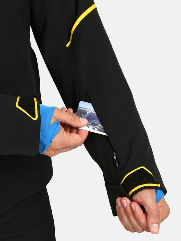 Kilpi Čierna pánska lyžiarska bunda Kilpi Killy-M