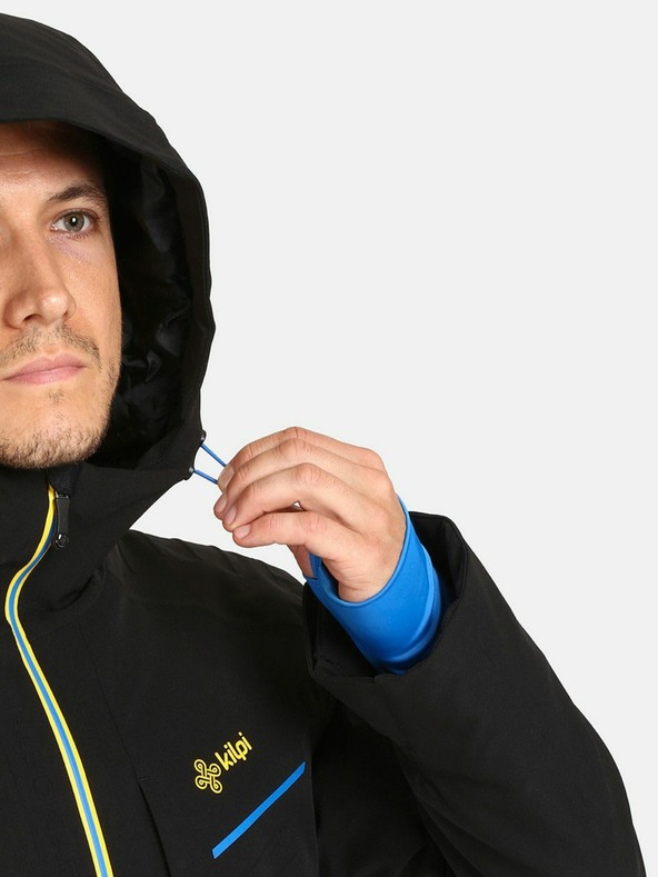Kilpi Čierna pánska lyžiarska bunda Kilpi Killy-M