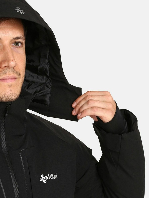 Kilpi Čierna pánska lyžiarska bunda Kilpi TURNAU-M