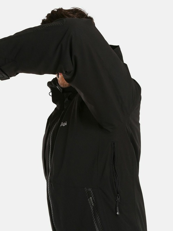 Kilpi Čierna pánska lyžiarska bunda Kilpi TURNAU-M