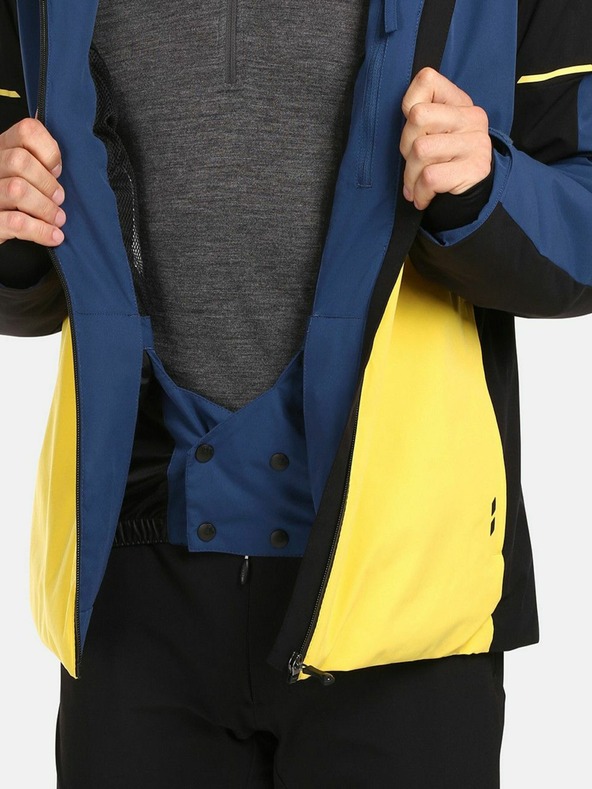 Kilpi Žlto-modrá pánska lyžiarska bunda Kilpi TONNSI-M
