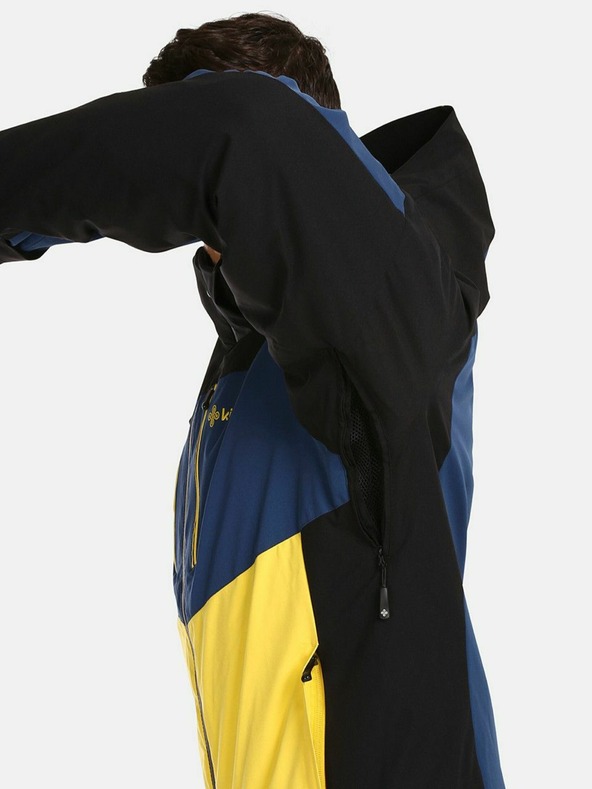 Kilpi Žlto-modrá pánska lyžiarska bunda Kilpi TONNSI-M