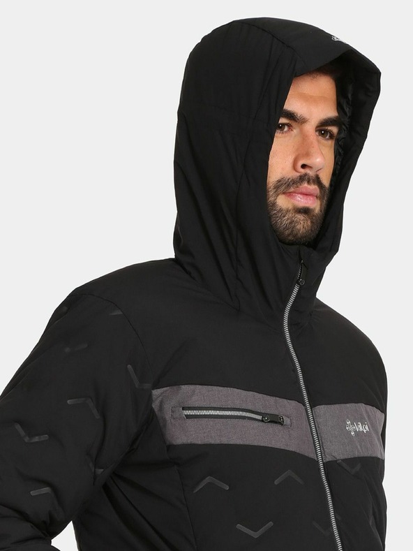 Kilpi Čierna pánska lyžiarska bunda Kilpi TEDDY-M