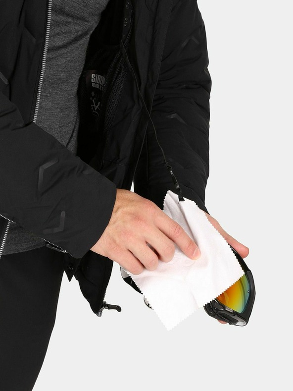 Kilpi Čierna pánska lyžiarska bunda Kilpi TEDDY-M