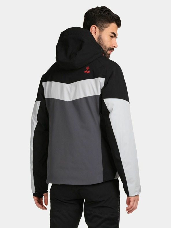 Kilpi Tmavosivá pánska lyžiarska bunda Kilpi TAXIDO-M