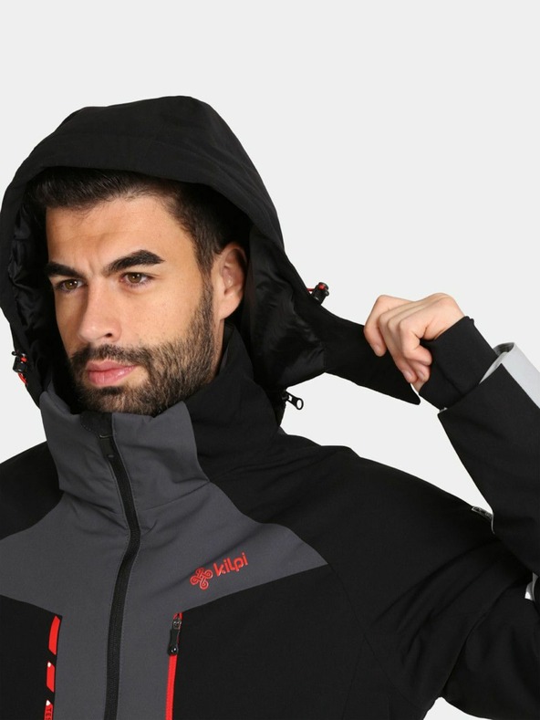 Kilpi Tmavosivá pánska lyžiarska bunda Kilpi TAXIDO-M