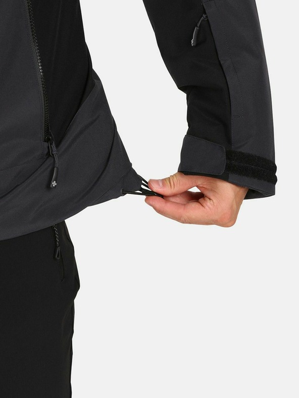 Kilpi Tmavosivá pánska lyžiarska bunda KILPI FLIP-M