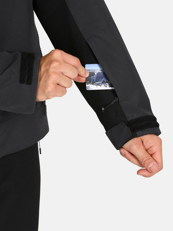 Kilpi Tmavosivá pánska lyžiarska bunda KILPI FLIP-M