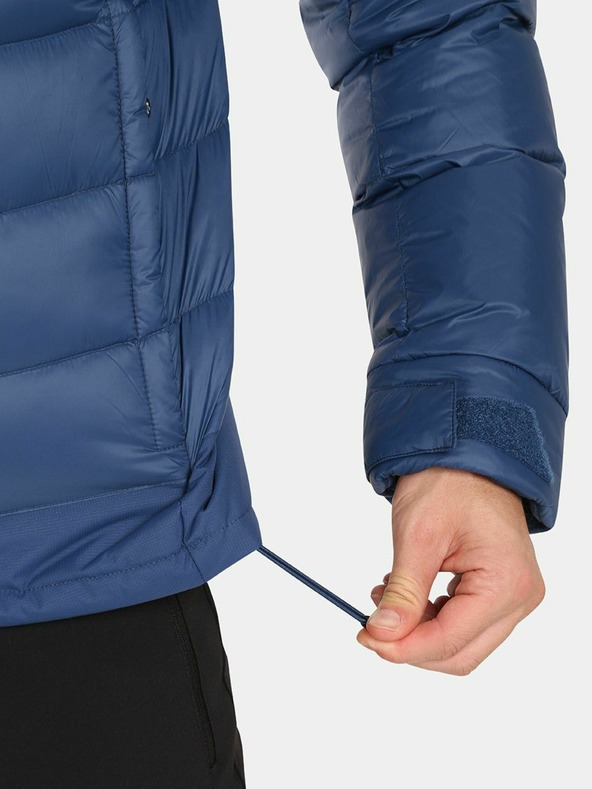 Kilpi Tmavomodrá pánska páperová bunda Kilpi GUUS-M