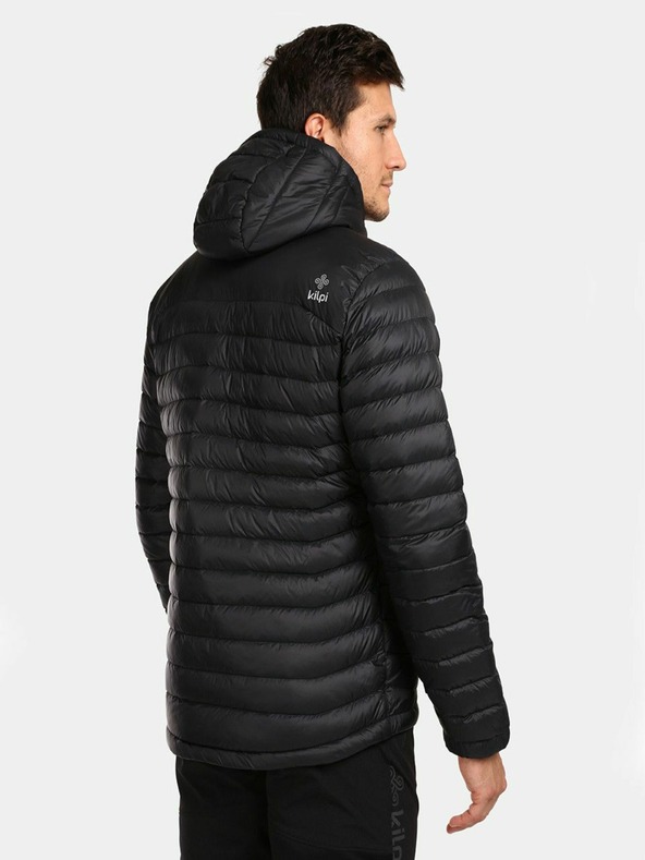 Kilpi Čierna pánska páperová bunda Kilpi PYRAMIDEN-M