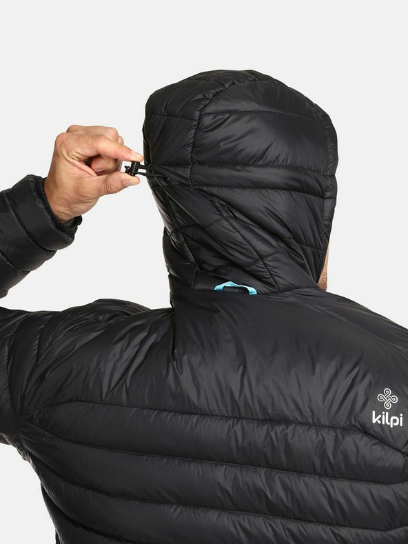 Kilpi Čierna pánska páperová bunda Kilpi PYRAMIDEN-M