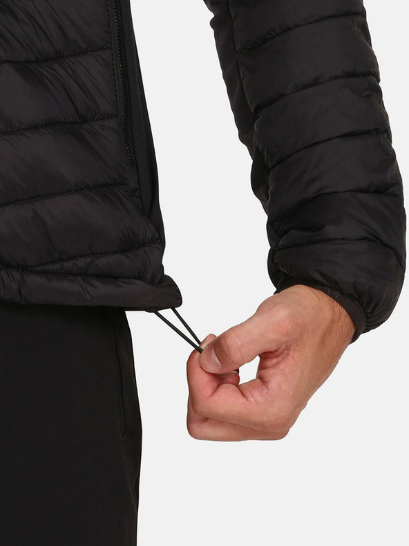 Kilpi Čierna pánska zateplená bunda Kilpi ACTIS-M